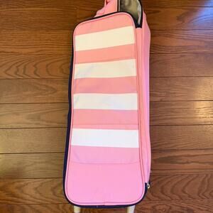 Pottery Barn Kids Rolling Doll Carrier Pink & White